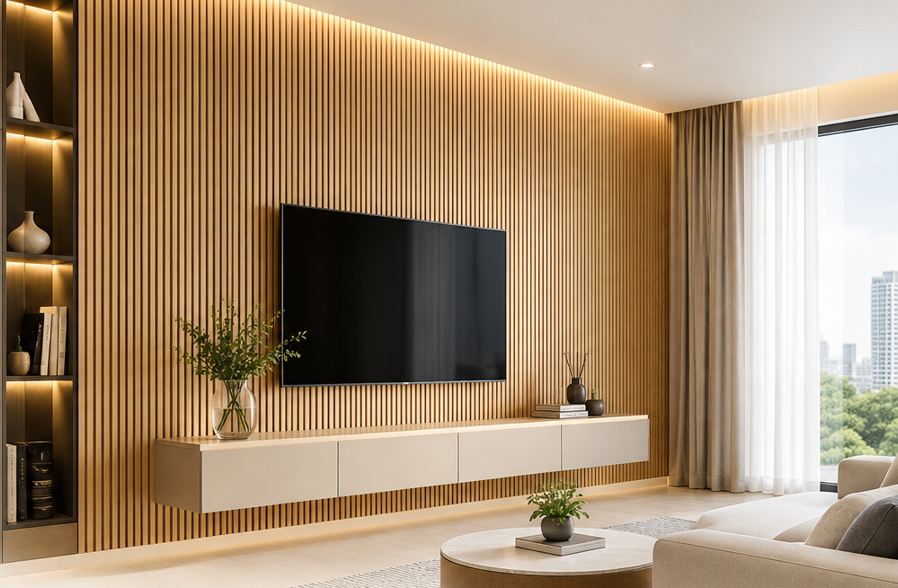 Homy Slim Fluted Panel
